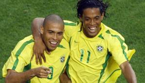 Ronaldo (l.) und Ronaldinho gehörten zu den besten Spielern ihrer Zeit.