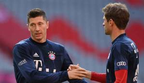Thomas Müller & Robert Lewandowski (FC Bayern): Gemessen an den Zahlen zählen Thomas Müller und Robert Lewandowski zu den besten Sturmduos der Bundesliga-Geschichte. Allein in der Rekordsaison 2015/2016 netzen die beiden 50 Mal.