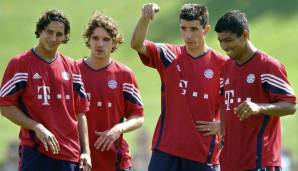 Giovane Elber & Claudio Pizarro (FC Bayern): Die Südamerikaner stehen sinnbildlich für die starken Bayern-Jahre Anfang der 00er. In den gemeinsamen Jahren von 2001 bis 2003 werden sie zwei Mal deutscher Meister sowie Pokalsieger.