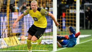 Rang 1: Erling Haaland (Borussia Dortmund) - 7 Tore in 5 Spielen.