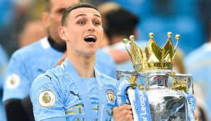 Platz 2: PHIL FODEN (Manchester City) – 124,5 Millionen Euro Marktwert