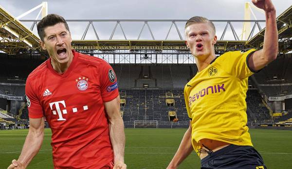 Robert Lewandowski (Bayern München) und Erling Haaland (Borussia Dortmund) dürfen sich Hoffnungen auf den Gewinn des Ballon d'Or machen.