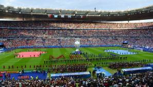 Platz 4: STADE DE FRANCE (ohne Verein) - aktuelle Kapazität: 81.338 Zuschauer. Hier trägt die französische Nationalmannschaft ihre meisten Heimspiele aus.