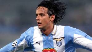 SIMONE INZAGHI - Als Spieler: 196 Spiele von 1999 bis 2010 für Lazio Rom: Der Mittelstürmer erzielte 55 Tore für seinen Herzensklub und gewann auch 2000 sensationell die Meisterschaft mit den Römern.