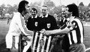 FRANZ BECKENBAUER - Als Spieler: 546 Spiele von 1964 bis 1977 für den FC Bayern: In seiner Blüte war der Kaiser der beste Fußballer der Welt und wurde auch zweimal mit dem Ballon d’Or ausgezeichnet. Viermal Meister und dreimal CL-Sieger mit dem FCB.