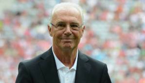 FRANZ BECKENBAUER - Als Trainer: 19 Spiele von 1993 bis 1994 und 1996 für den FC Bayern: Zweimal sprang der Weltmeister Coach von 1990 ein und holte dabei zwei Titel. 1994 die Meisterschaft, 1996 den UEFA Cup. Heute ist er Ehrenpräsident.