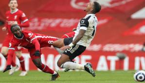 MITTELFELD: Naby Keita (l.) hat sich beim FC Liverpool mittlerweile einen Stammplatz erkämpft. Der 26-Jährige spielt für sein Heimatland Guinea und ist da Kopf der Mannschaft.