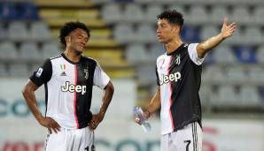 Cristiano Ronaldo und Juan Cuadrado schieden mit Juventus gegen den FC Porto in der Champions League aus.