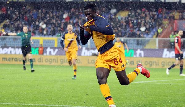 Felix Afena-Gyan traf gegen den FC Genua doppelt nach seiner Einwechslung.