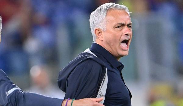 Jose Mourinho war mit der Leistung des Schiedsrichters nicht einverstanden.