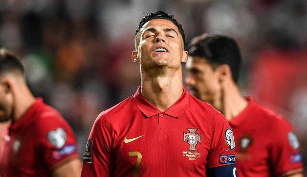 Cristiano Ronaldo verlor mit Portugal gegen Serbien.