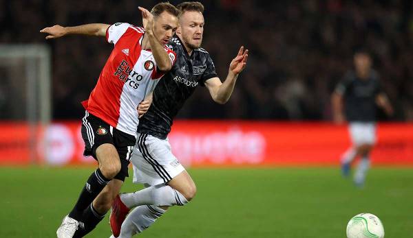 Union Berlin verlor das Hinspiel gegen Feyenoord Rotterdam mit 1:3.