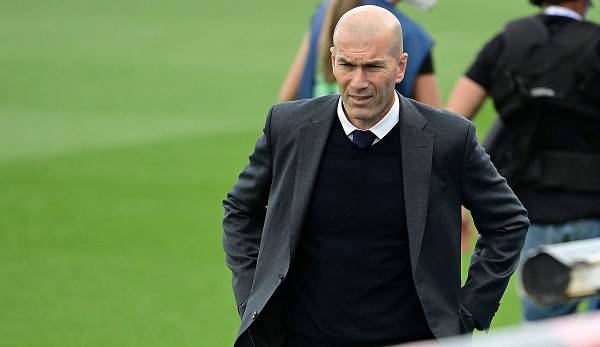 Zinedine Zidane war zuletzt Trainer von Real Madrid.