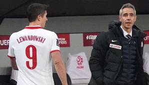 POLEN: Seit Januar 2021 ist Paulo Sousa Coach von Robert Lewandowski und Co. - doch unumstritten ist der Portugiese nicht. Wie es mit Sousa weitergeht, hängt wohl auch vom Abschneiden in den WM-Playoffs ab.