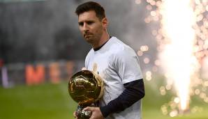 LIONEL MESSI (PSG): Nach seinem Abschied aus Barcelona läuft es für La Pulga zwar noch nicht ganz so gut in Paris, trotzdem gewann er den Ballon d'Or am Ende. Der Hauptgrund: sein erster großer Titel mit Argentiniens Nationalmannschaft (Copa America).