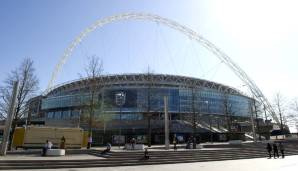 Platz 9: Wembley Stadium | Stadt: London | Hauptnutzer: Englischer Fußballverband | Bewertung: 4,47 von 5 Sternen