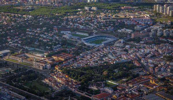 Das Estadio do Restelo ist das Stadion von Os Belenenses.