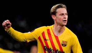86 Millionen Euro hat sich Barca den Transfer des Niederländers 2019 kosten lassen. Bis 2026 ist das ehemalige Ajax-Talent noch an die Katalanen gebunden. Seine Ausstiegsklausel: Angeblich bei vergleichsweise schlappen 100 Millionen Euro.