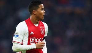21. Justin Kluivert | Verein 2017: Ajax Amsterdam | heutiger Verein: OGC Nizza (ausgeliehen von der AS Rom)