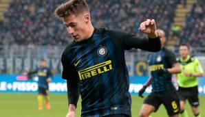 41. Andrea Pinamonti | Verein 2017: Inter Mailand | heutiger Verein: Empoli (ausgeliehen von Inter Mailand)