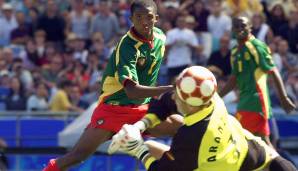 PLATZ 17 - Kamerun: SAMUEL ETO’O - 56 Tore in 118 Länderspielen.