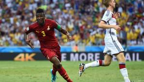 PLATZ 23 - Ghana: ASAMOAH GYAN - 51 Tore in 108 Länderspielen.