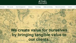 Aethel Partners ist laut eigener Website ein globales Unternehmen für privates Beteiligungskapital, alternative Vermögensverwaltung und Finanzdienstleistungen.