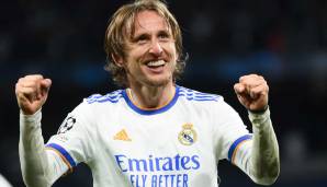 5. Luka Modric (Real Madrid, 5): Der Ballon-d'Or-Sieger von 2018 glänzte zuletzt wieder in der Champions League. Gegen Chelsea setzte er Karim Benzema vor dessen zweitem Treffer überragend ein.