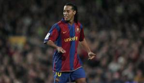 Mit dem FC Barcelona gewann Ronaldinho die Champions League 2005/06.
