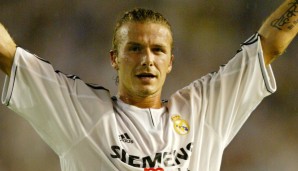 David Beckham (Manchester United, Real Madrid, LA Galaxy)