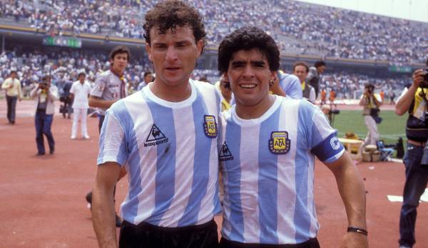 Jose Luis Cuciuffo wurde an der Seite von Diego Maradona Weltmeister mit Argentinien.