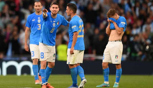 Italien musste sich am Mittwoch in der Finalissima Argentinien geschlagen geben.