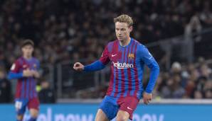 FRENKIE DE JONG: Der Mittelfeldspieler würde offenbar gerne beim FC Barcelona bleiben. Directo Gol berichtet, dass der Niederländer seinen Traum bei den Katalanen weiterleben will.