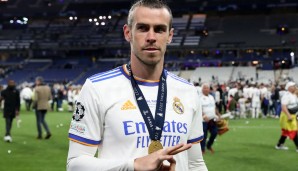 Bale verließ Real Madrid nach neun Jahren und fünf Champions-League-Titeln.