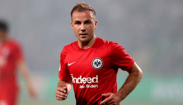 Mario Götze and Eintracht are still waiting for their first win in the league.