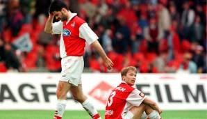 1. FC Köln 1998: Der erste deutsche Meister überhaupt spielte eine Ewigkeit ununterbrochen in der Bundesliga und die meiste Zeit sogar oben mit, doch in den Neunzigern begann ein schleichender Niedergang.
