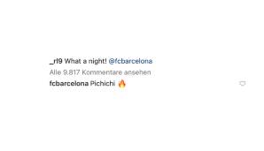 Für den FC Barcelona dagegen ist schon klar, wohin die Reise geht: "Pichichi", hieß der Kommentar des Klubs unter dem Lewandowski-Posting. Pichichi ist die Trophäe des Torschützenkönigs in Spanien.
