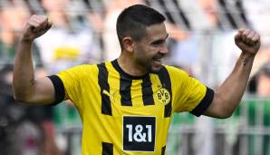 RAPHAËL GUERREIRO (28, Borussia Dortmund): Der Portugiese galt zwischenzeitlich als Wechselkandidat, ist aber weiterhin als Linksverteidiger gesetzt. Gerüchte gab’s um einen Wechsel zu ManCity oder Juve. Aktuell könnte er 2023 ablösefrei gehen.