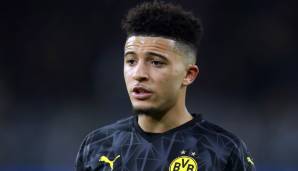 JADON SANCHO: Wechselte 2021/22 von Borussia Dortmund zu Manchester United - Ablösesumme: 85 Millionen Euro