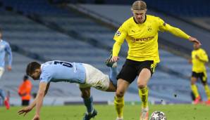 06.04.2021 - Manchester City vs. Borussia Dortmund 2:1 (gegnerischer Torwart: Ederson)