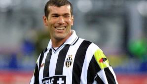 Zinédine Zidane spielte von 1996 bis 2001 für Juventus Turin.