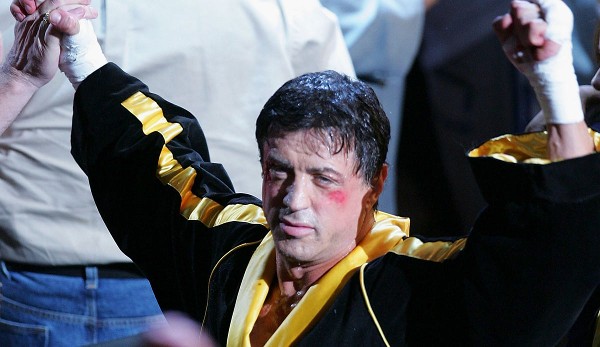 Sylvester Stallone as cult boxer Rocky Balboa
