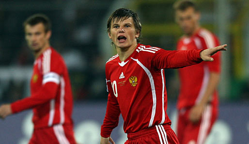 Andrej Arschawin spielt seit seiner Jugend für Zenit St. Petersburg