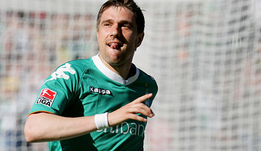 Ivan Klasnic spielte von 2001 bis 2008 für Werder Bremen