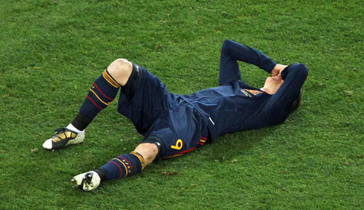 Fernando Torres spielte bei der WM 2010 nicht ein einziges Mal über 90 Minuten