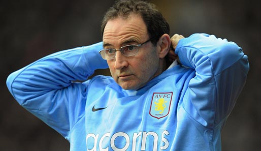 Der Nordire Martin O'Neill hatte das Traineramt bei Aston Villa 2006 übernommen