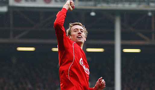 Peter Crouch spielte schon zwischen 2005 und 2008 für den FC Liverpool
