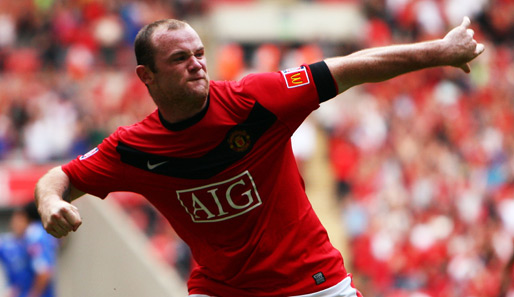 Wayne Rooney erzielte in der abgelaufenen Saison in der Premier League 26 Treffer in 32 Spielen