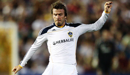 David Beckham wechselte im Juli 2007 von Real Madrid nach Los Angeles