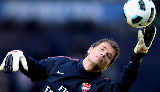 Jens Lehmann gibt sein Comeback für den FC Arsenal zunächst bei der Reserve
